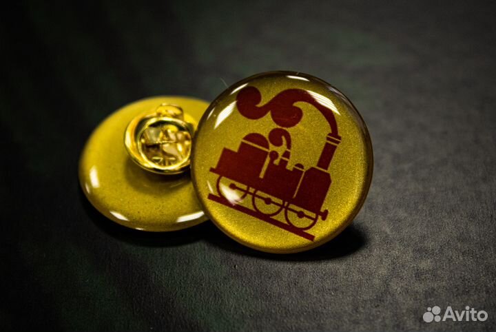 Значок студенческий (заливной) Проводник / соп