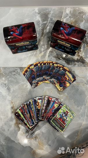 Коллекционные карточки человек паук