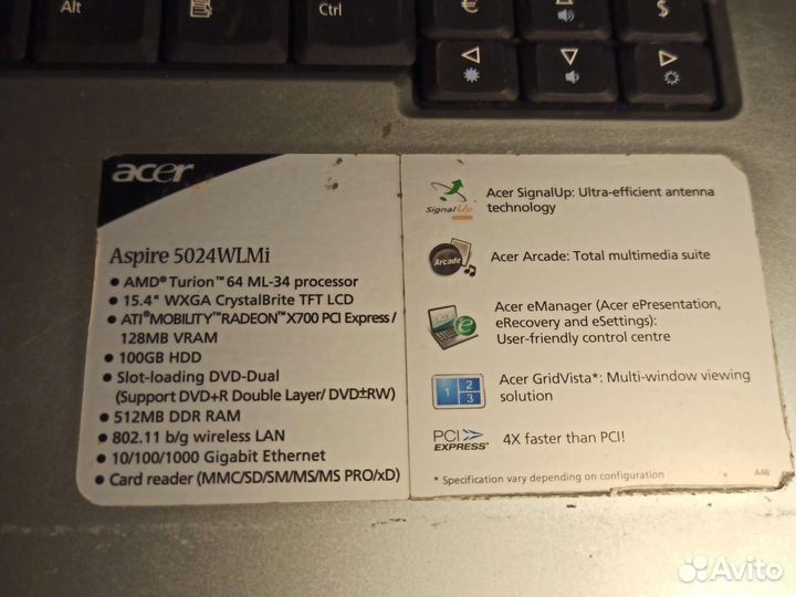 Acer Aspire 5024WLMi