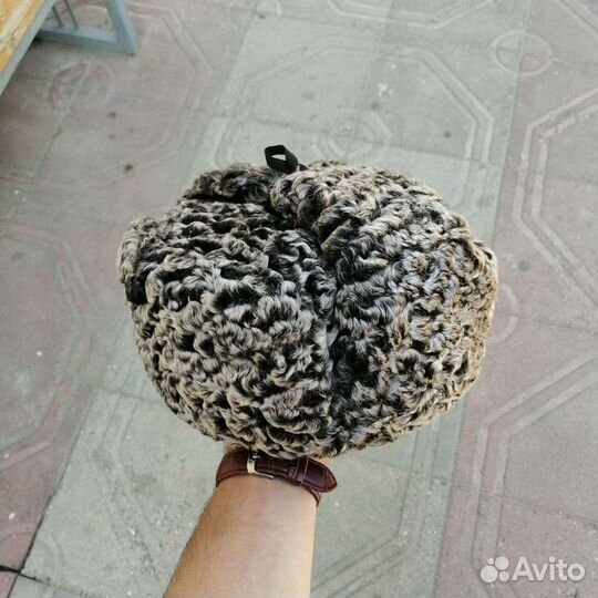 Каракуль ушанка воротник