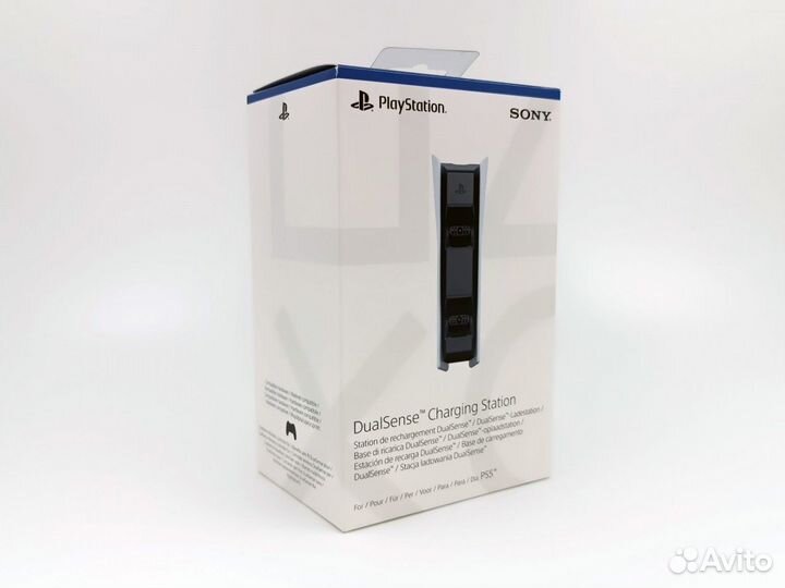 Sony зарядная станция DualSense на два геймп Новая