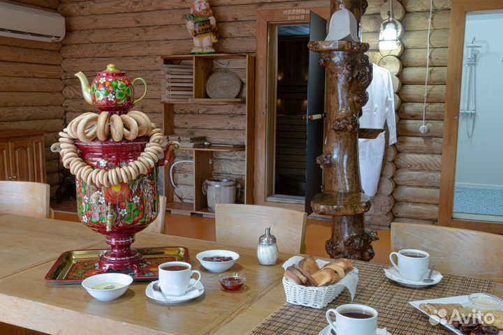 Баня на воде с бассейном на базе (Камызяк)