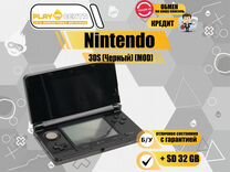 Игровая консоль Nintendo 3DS 32gb чёрная б/у