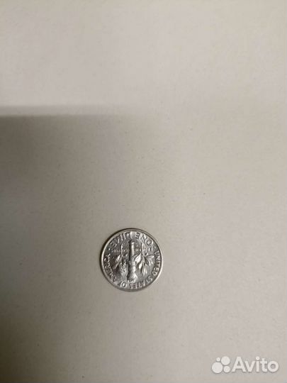 Монета one Dime liberti 1988 год