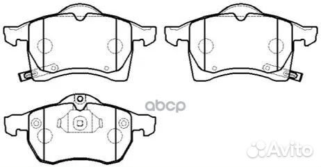 Колодки тормозные дисковые chevrolet: Astra, Za