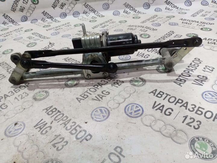 Трапеция дворников с мотором Шкода Рапид