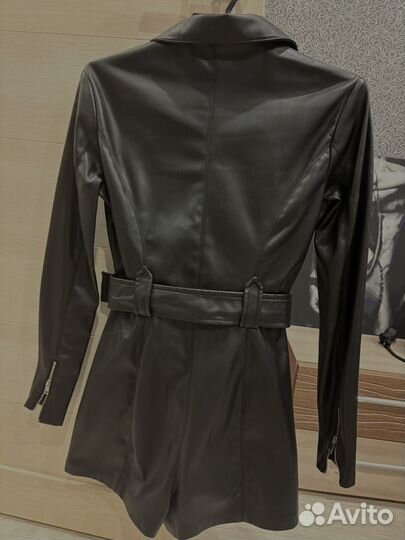 Кожаный комбинезон