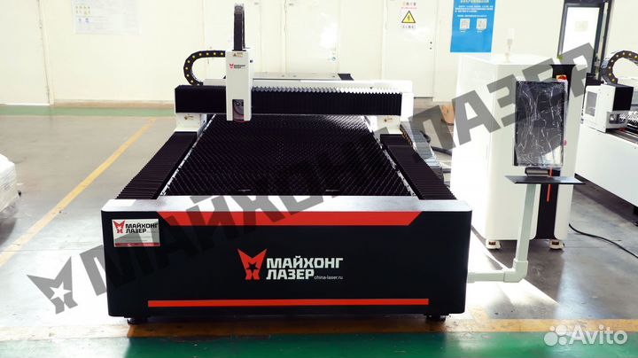 Лазерный станок по металлу усиленный 6 кв и 3 кв
