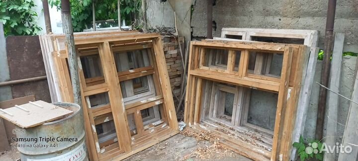 Деревянные оконные рамы