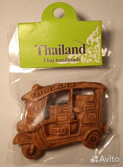 Сувенир магнит мотороллер такси Таиланд