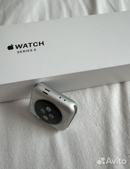 Часы apple watch 3 38 mm silver