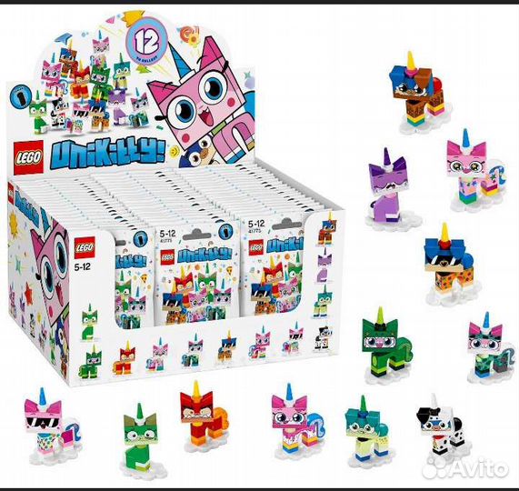 Коллекционные lego фигурки unikitty юникити
