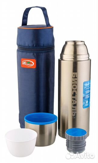 Термос biostal-АВТО у/г с термочехлом 1,0л NBP-100