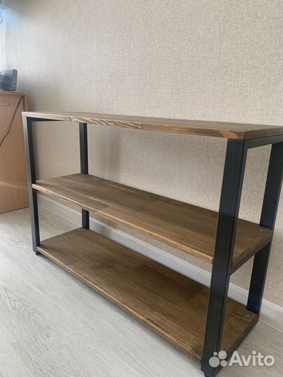 Подставка для обуви, стеллаж, полка лофт