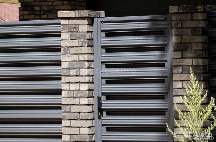 Евроштакетник Волна цвет в ассортименте