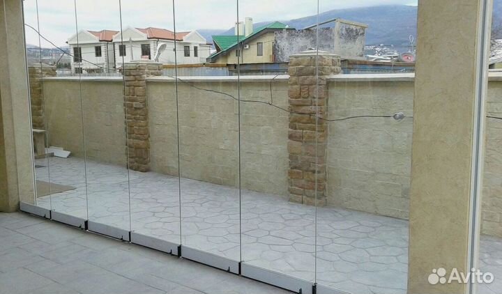 Безрамное остекление, окна пластиковые алюминиевые