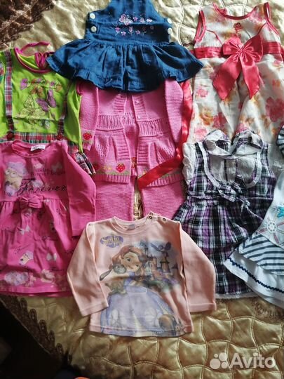 Детские вещи пакетом на девочку 2- 3 года