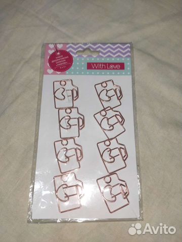 Скрепки декоративные