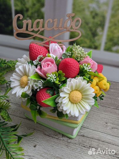 Букет мыло учителю