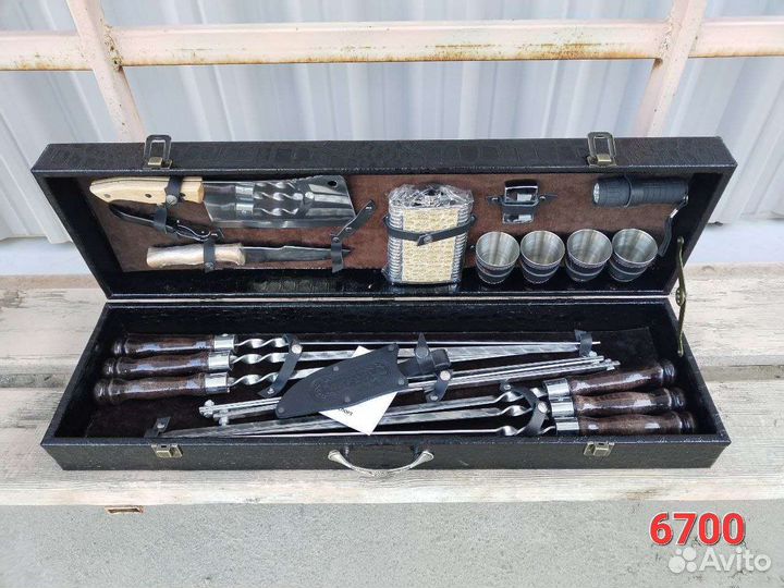 Шашлычный набор. Набор для барбекю