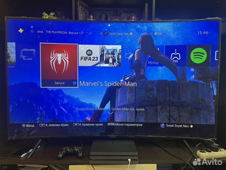 Sony playstation 4 pro 1tb с играми