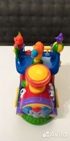 Музыкальный паровоз для развития малышей