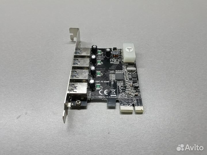 Контроллер PCI-e 4xUSB 3.0 iroent VA-3U4PE