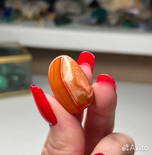 Сердолик (галтовка)