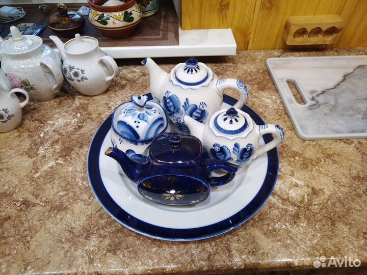 Чайный сервиз гжель