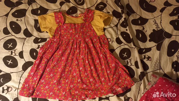 Вещи на девочку пакетом 104