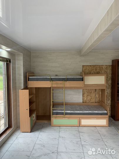 Детская двухярусная кровать