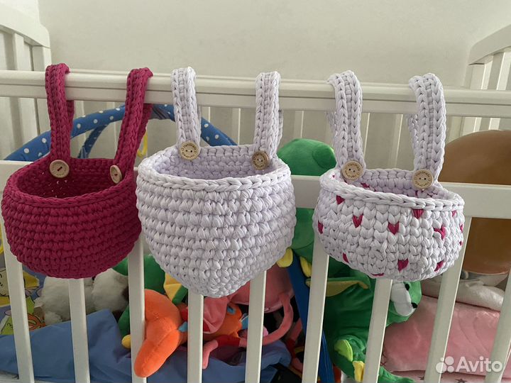 Корзинка на кроватку