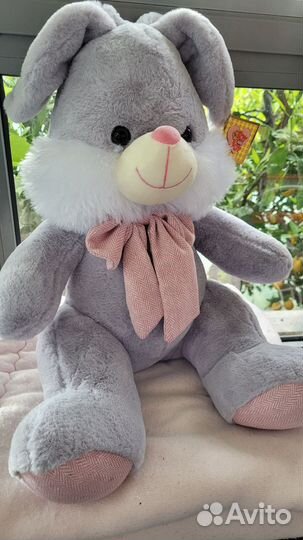 Мягкая игрушка заяц