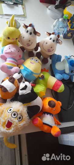 Мягкие игрушки пакетом