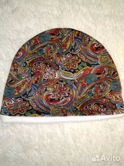 Шапка+хомут ручной работы