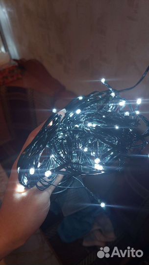 Гирлянда новая на елку