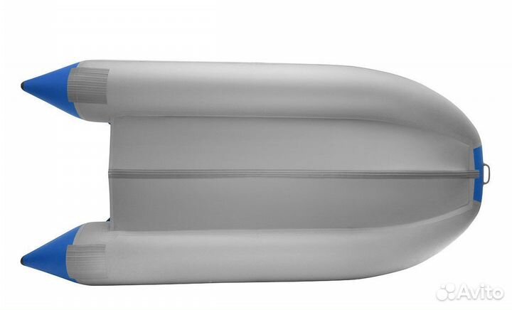 Лодка драккар 3100 С hant серо-синяя