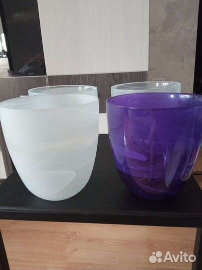 Горшок стеклянный для орхидей