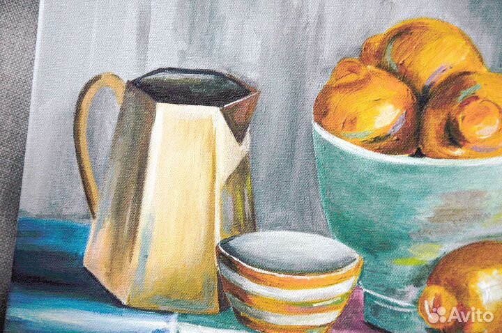 Картина акрилом на холсте