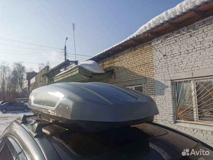 Автобокс Way-box Соbra 480 серый карбон