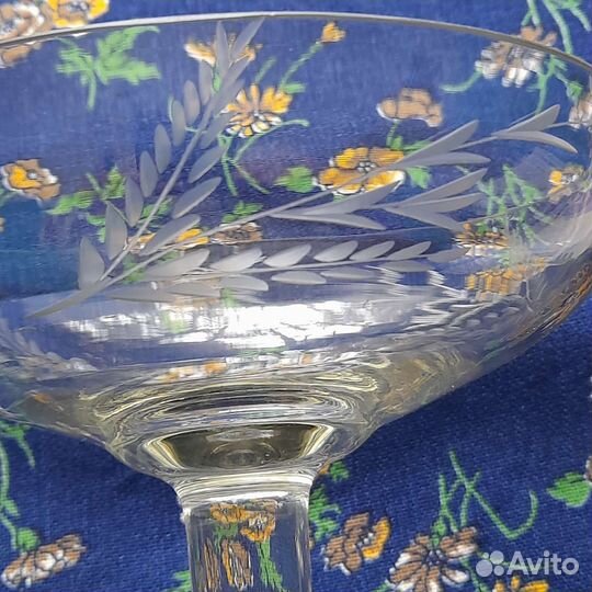 Вазочки на ножке 70-е годы прошлого века