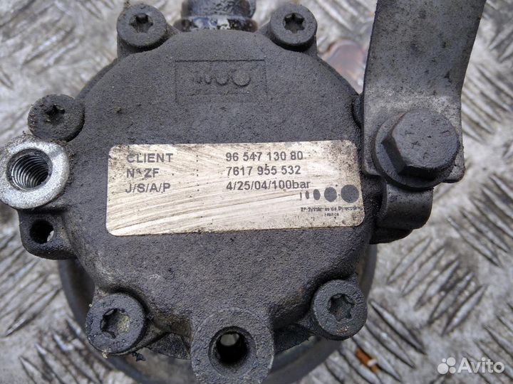 Насос гидроусилителя Peugeot-Citroen