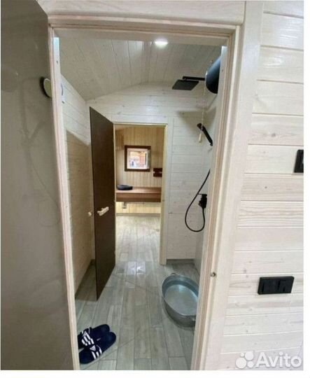 Баня Барнхаус мини 6х2,5 R-913-M27