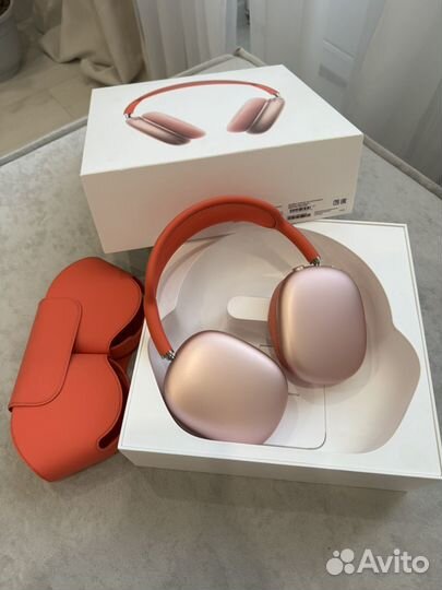 Наушники Airpods Max оригинал розовые