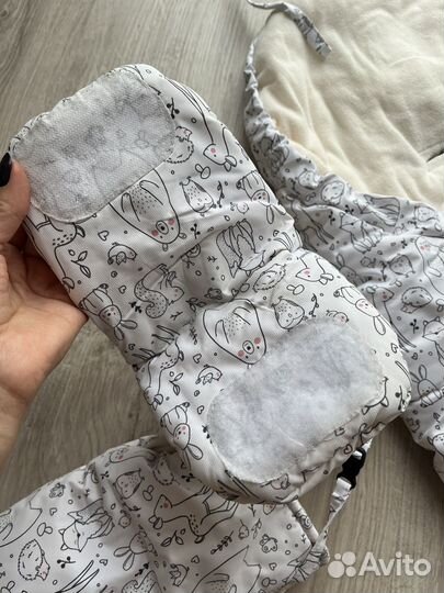 Зимний конверт в коляску мимими