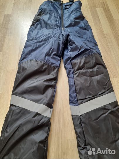 Тёплые новые рабочие штаны от комбинезона