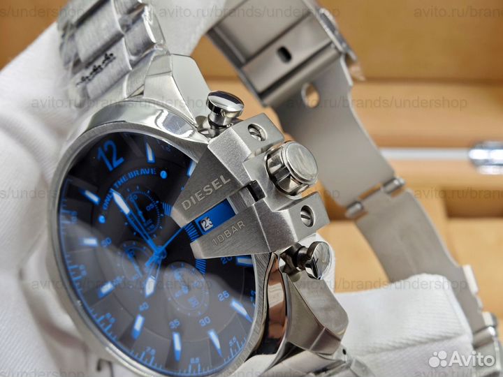 Diesel 10 Bar Большие мужские кварцевые часы