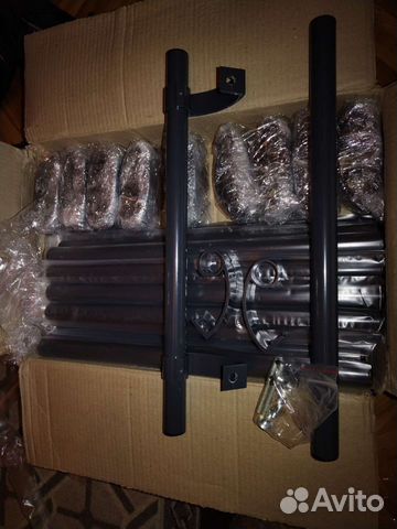 Ручка дверная алюминий прямая для пвх, Алюминия