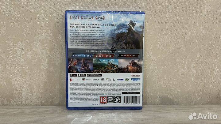 Игра Ведьмак 3 Дикая охота ps5