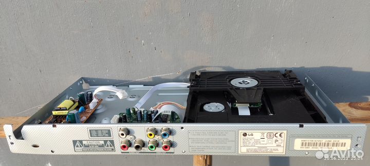 LG DVD player model DVX440